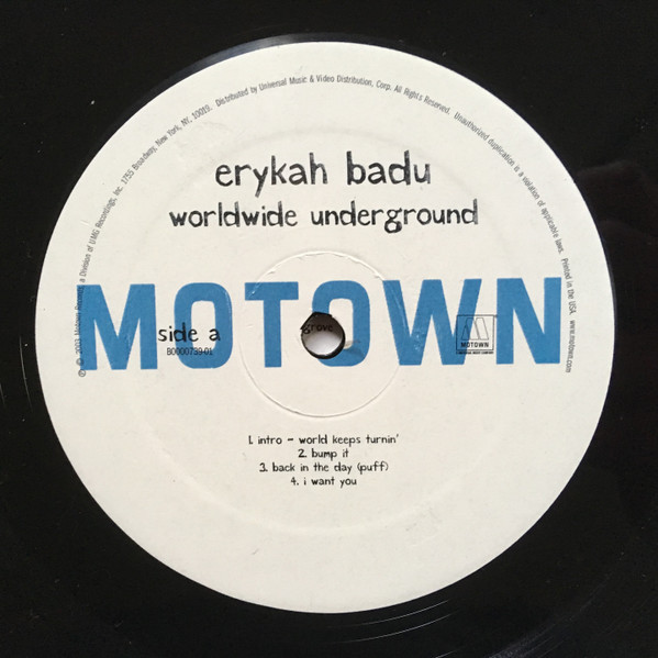 Erykah Badu – Worldwide Underground