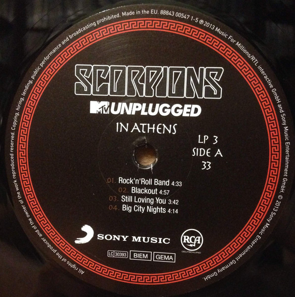 Scorpions – MTV Unplugged In Athens