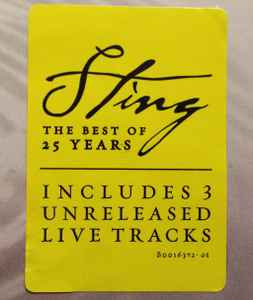 Sting – The Best Of 25 Years
