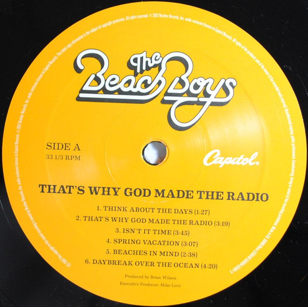 The Beach Boys – That's Why God Made The Radio
