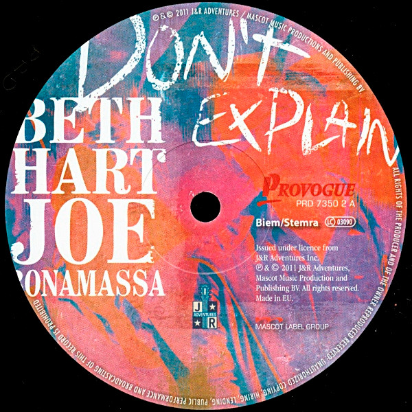 Beth Hart, Joe Bonamassa – Don't Explain
