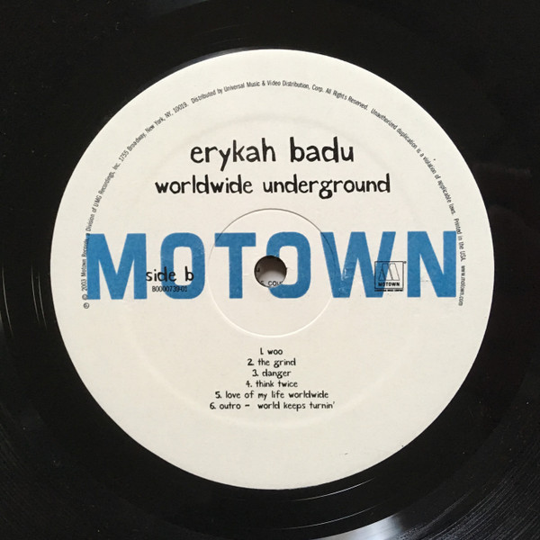 Erykah Badu – Worldwide Underground
