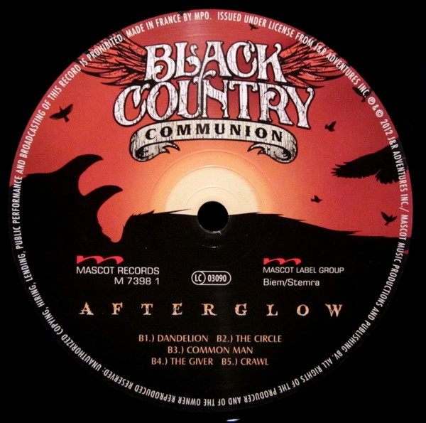 Black Country Communion – Afterglow