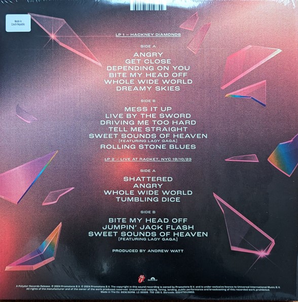 The Rolling Stones-Hackney Diamonds (First Anniversary) (coloured)