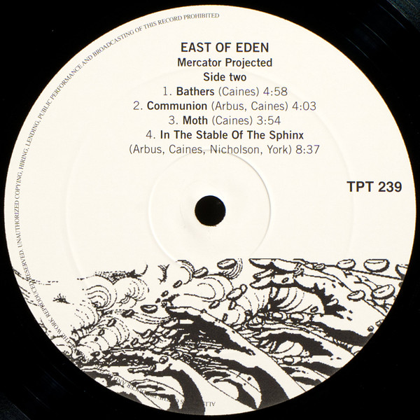 East Of Eden – Mercator Projected