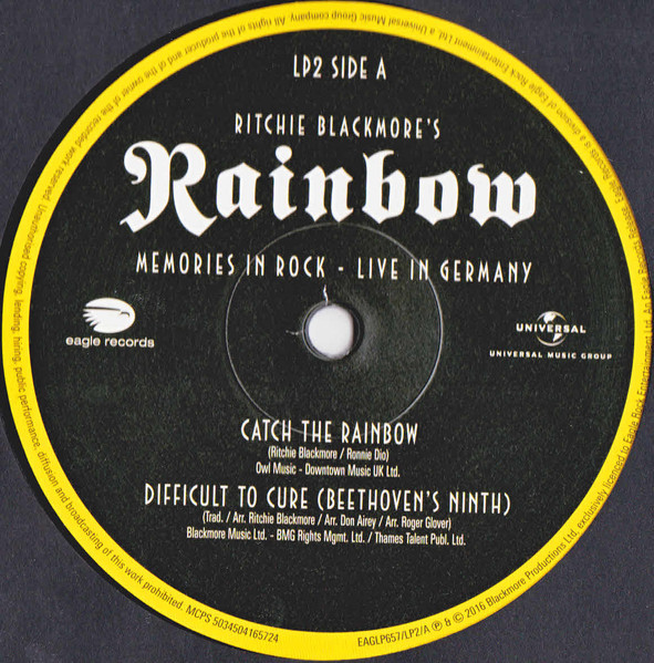 Ritchie Blackmore's Rainbow – Memories In Rock - Live In Germany