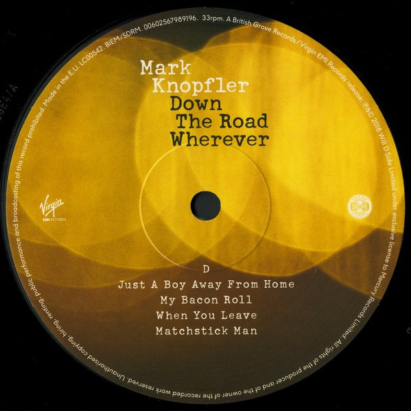 Mark Knopfler – Down The Road Wherever
