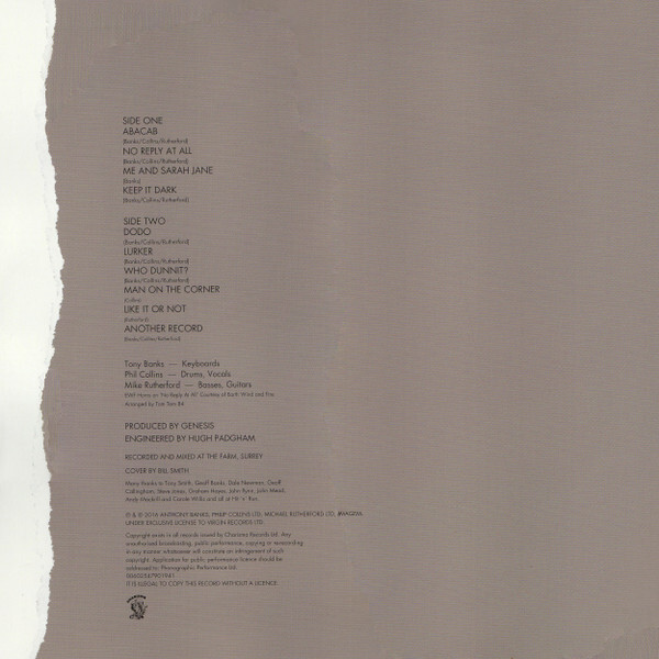 Genesis – Abacab