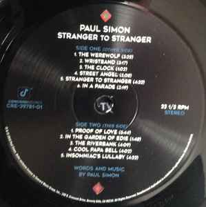 Paul Simon – Stranger To Stranger