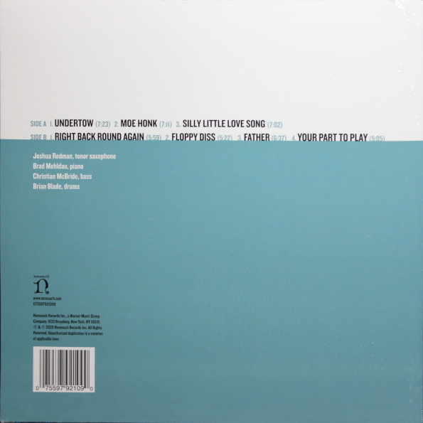 Joshua Redman, Brad Mehldau, Christian McBride, Brian Blade – RoundAgain
