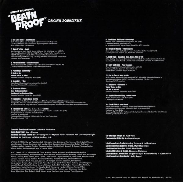 OST - Quentin Tarantino's "Death Proof"