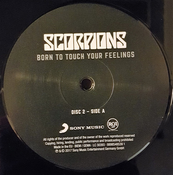 Scorpions – Born To Touch Your Feelings - Best Of Rock Ballads