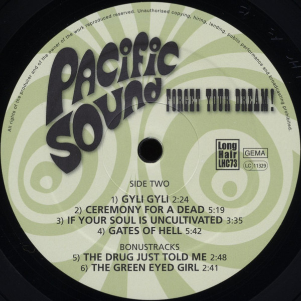 Pacific Sound – Forget Your Dream!