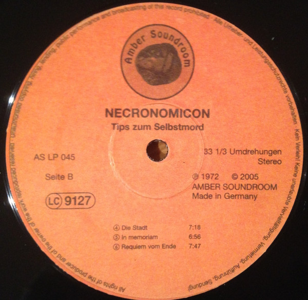 Necronomicon – Tips Zum Selbstmord