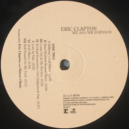 Eric Clapton – Me And Mr Johnson