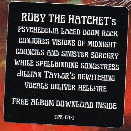 Ruby The Hatchet – Valley Of The Snake