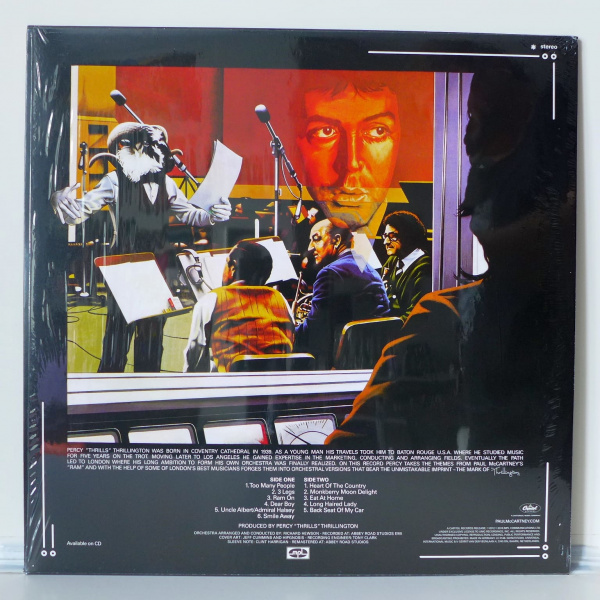 Percy "Thrills" Thrillington (Paul McCartney) – Thrillington