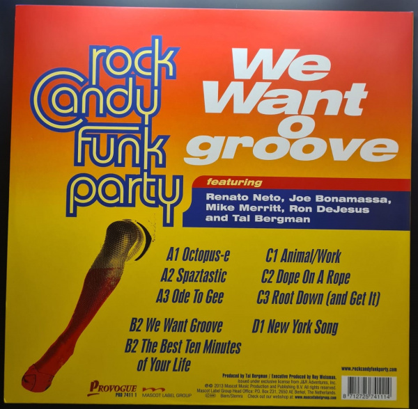 Rock Candy Funk Party – We Want Groove