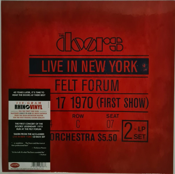 The  Doors - Live In New York