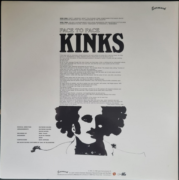 The Kinks – Face To Face