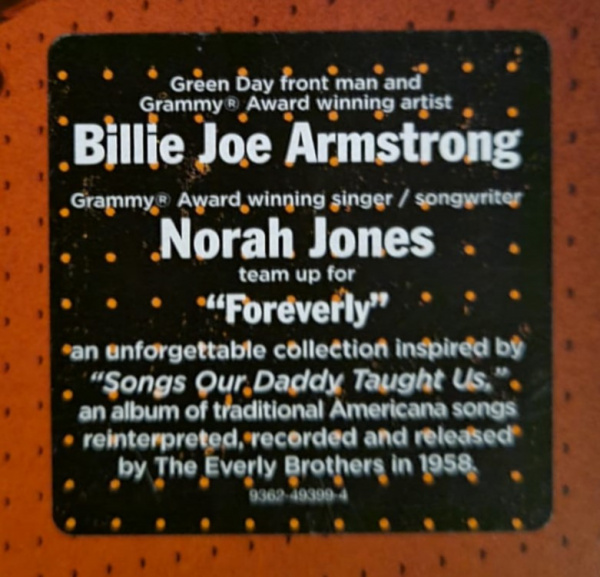 Billie Joe + Norah – Foreverly