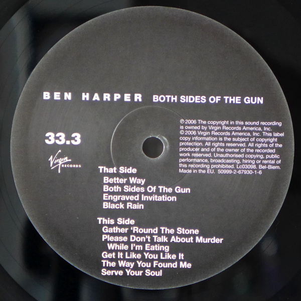 Ben Harper – Both Sides Of The Gun