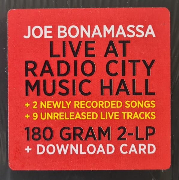 Joe Bonamassa – Live At Radio City Music Hall