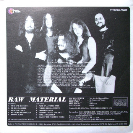 Raw Material – Raw Material