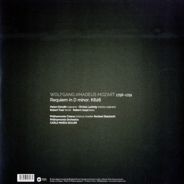 Philharmonia Orchestra & Chorus Carlo Maria Giulini
