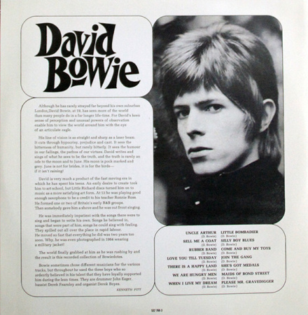 David Bowie – David Bowie