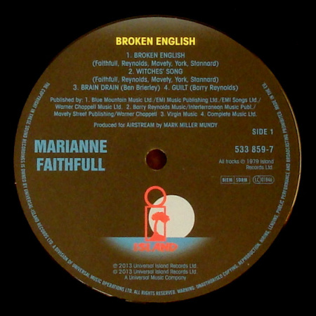 Marianne Faithfull – Broken English