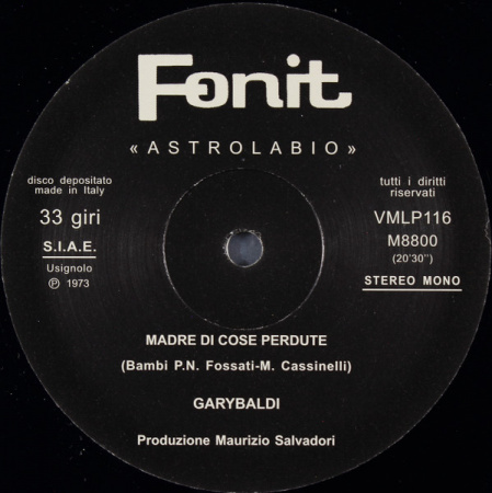 Garybaldi – Astrolabio