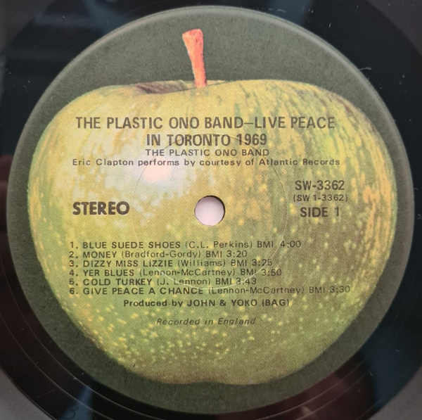 The Plastic Ono Band – Live Peace In Toronto 1969