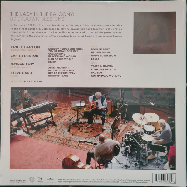 Eric Clapton – The Lady In The Balcony: Lockdown Sessions